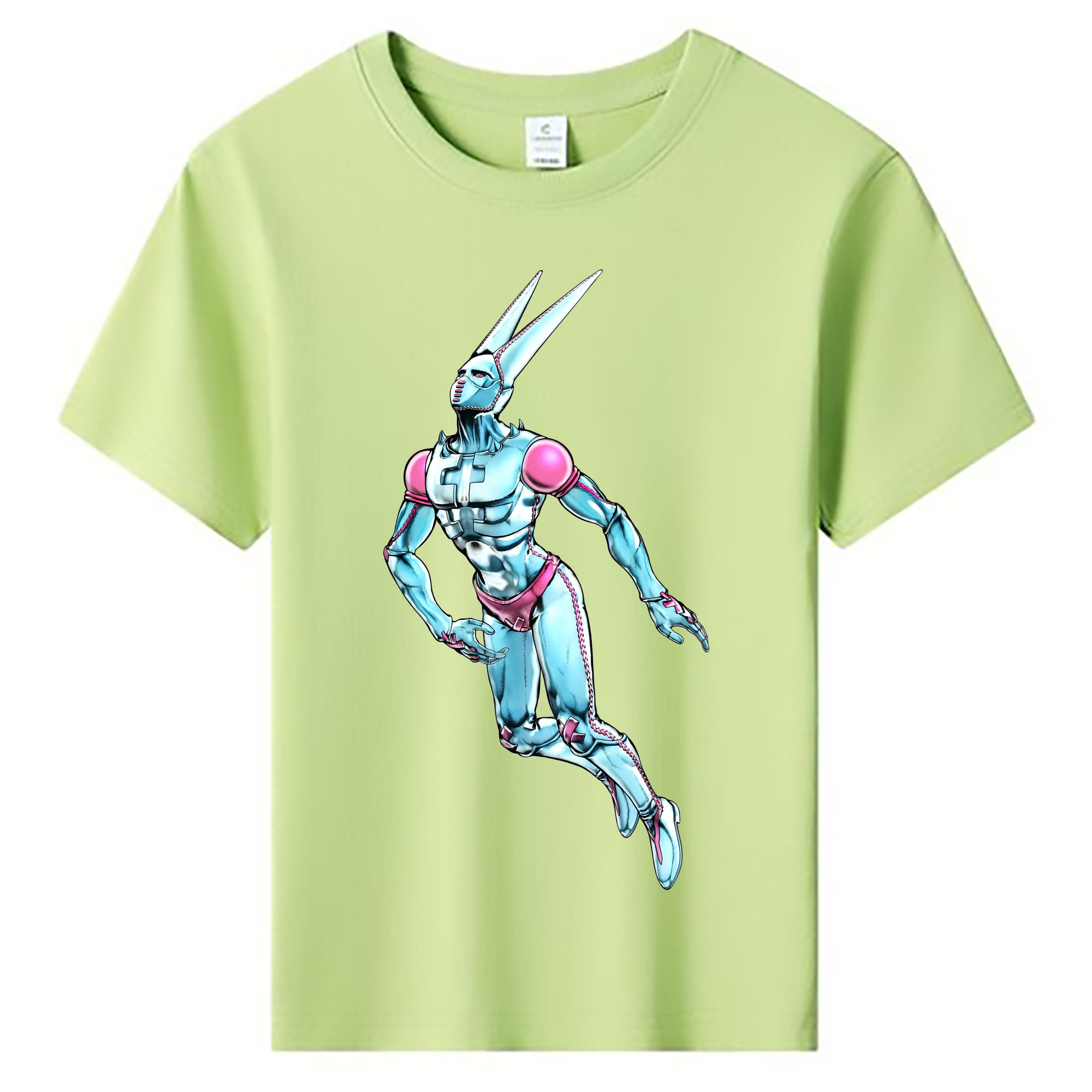 （画像用） ジョジョの奇妙な冒険 JoJo's Bizarre Adventure 綿100％キッズTシャツ（フロントプリント）
